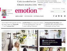 Tablet Screenshot of emotion.de